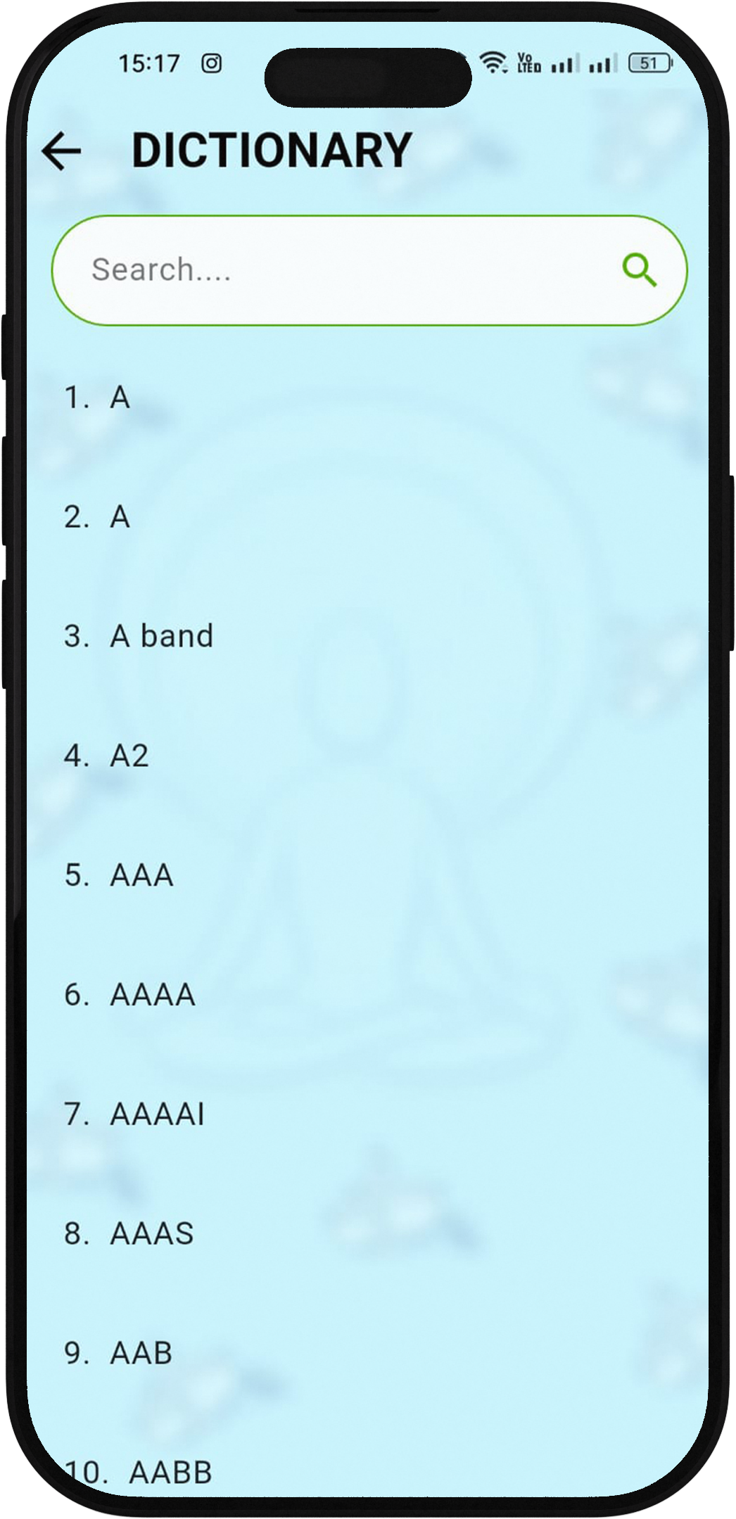 Hero section demo image showing interface components